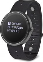 Swisstone SW 550 HR, chytré Bluetooth hodinky se senzorem UV záření, černá