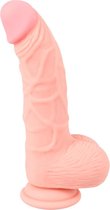 You2Toys - Anatomisch Perfecte Penis Imitatie Dildo met Zuignap voor Oraal of Anaal Gebruik – 20 cm – beigeig