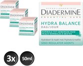 Diadermine Essential Care Hydra Balance dagcrème 3x