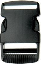 StrapRyte® Klikgesp Steekgesp 25mm Zwart; 10 stuks