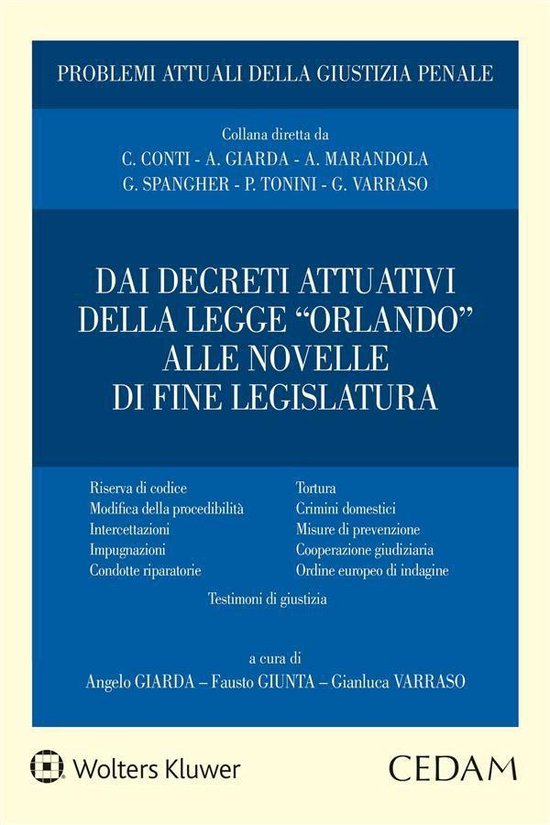 Dai decreti attuativi della legge “Orlando” alle novelle ... - cover