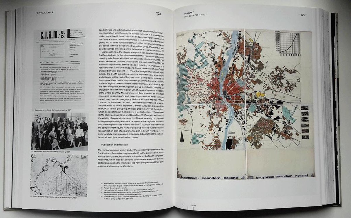 Atlas of the Functional City - CIAM 4 urban planning research | bol