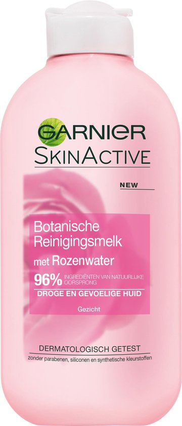 Garnier Skinactive Face Skin Naturals Essentials Droge Huid - 200ml -  Reinigingsmelk | bol.com