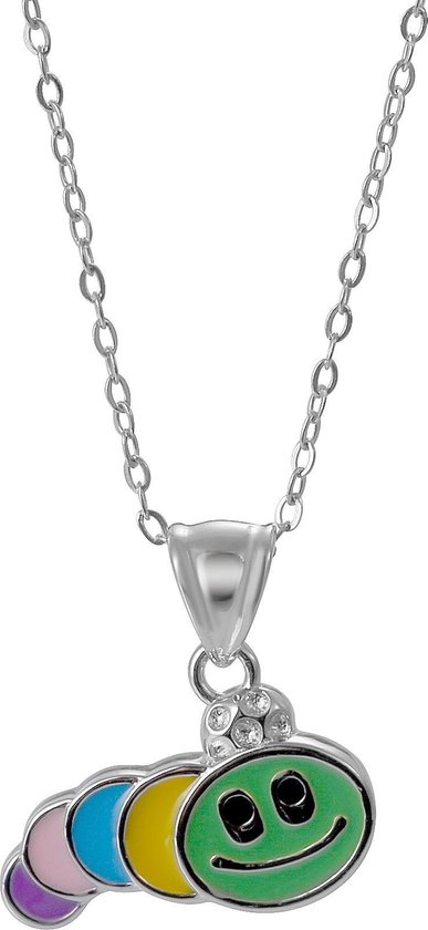 Orphelia ZH-7453 - Ketting + Hanger Rups - Zilver 925 - 42 cm