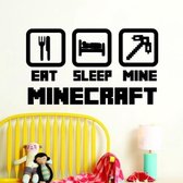 muursticker wallstickershop.eu | eat-sleep-mine