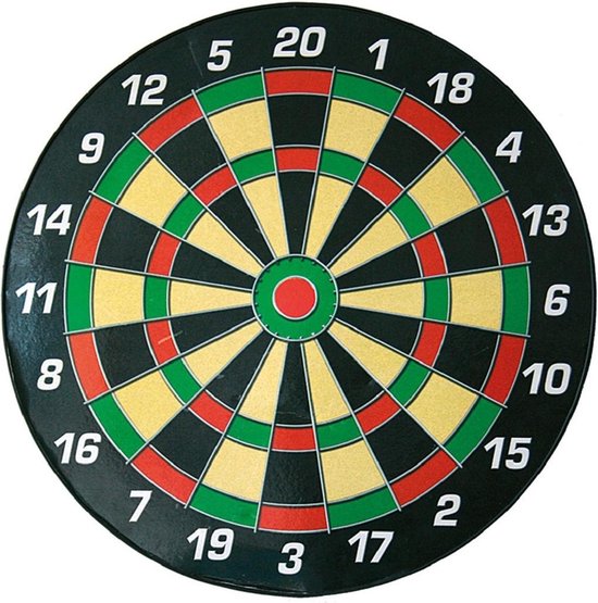 Bull's - Magnetisch dartbord - inclusief 6 dartpijlen - 40,5 cm - Cadeau - Bulls Darts