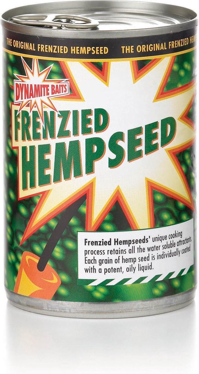 Dynamite Baits Frenzied Hempseed - Particles - 700 gr - Zwart