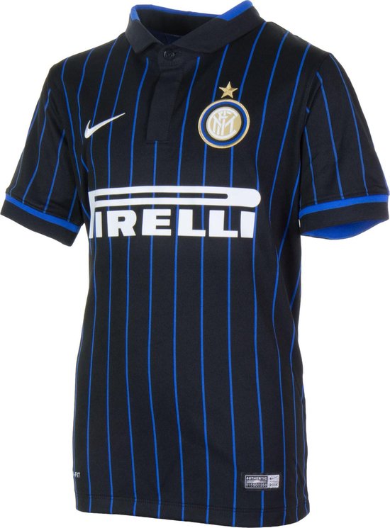 Nike Inter Milan Thuis Voetbalshirt Junior Sportshirt - Maat L - zwart/blauw bol.com