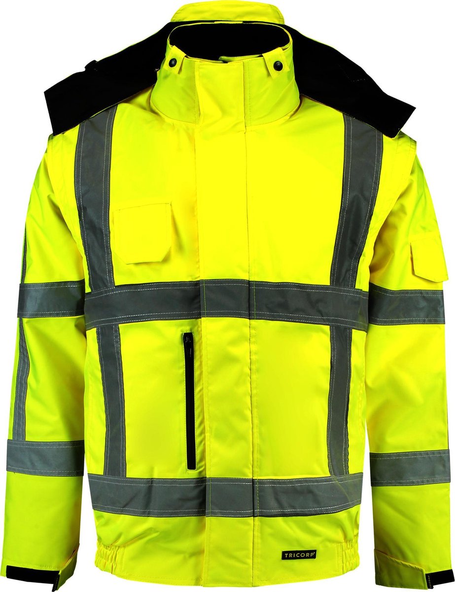 Tricorp Pilotjack - Werkjas 403006 - Fluor Geel - Maat L
