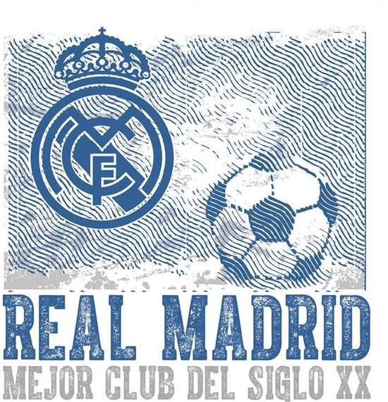 Real Madrid Cf Muursticker Logo Vintage 2 Stickervellen