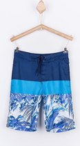 Tiffosi-jongens-korte broek-zwembroek -Eighteen- blauw-maat 116