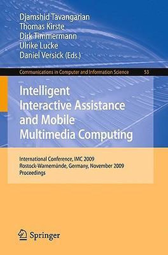 Intelligent Interactive Assistance and Mobile Multimedia Com ... - cover
