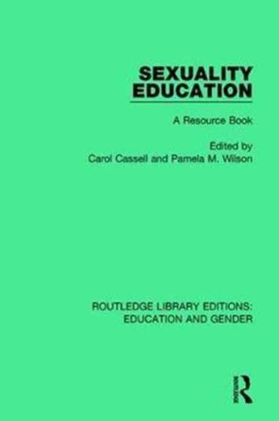 Routledge Library Editions: Education and Gender- Sexuality  ... - cover
