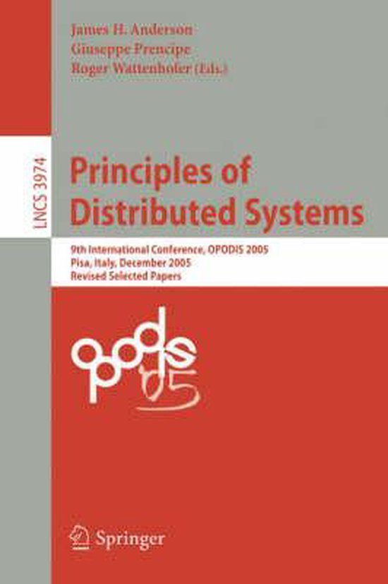 Principles of Distributed Systems - cover
