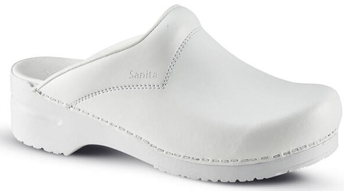 Sanita klompen klompen - Flex - Model 314 - Wit - Maat: 40