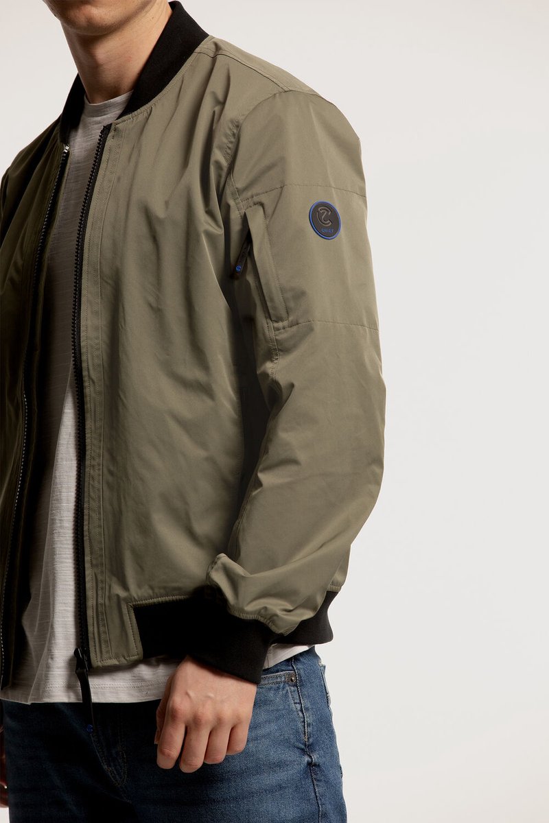 Chief Heren Jas Groen - Maat S