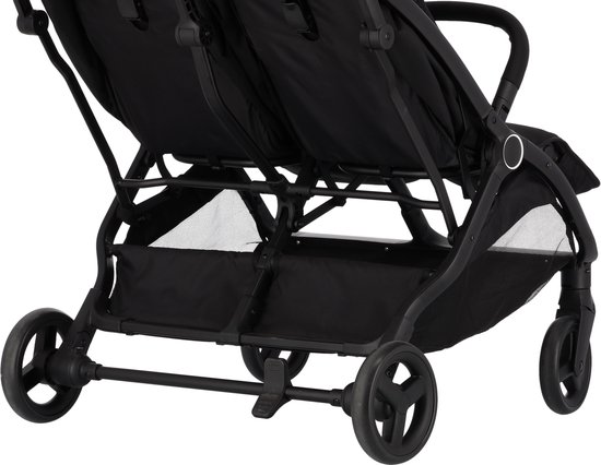 Puck Tweelingbuggy Compact - Nicky - Zwart van Merkloos — afbeelding 4