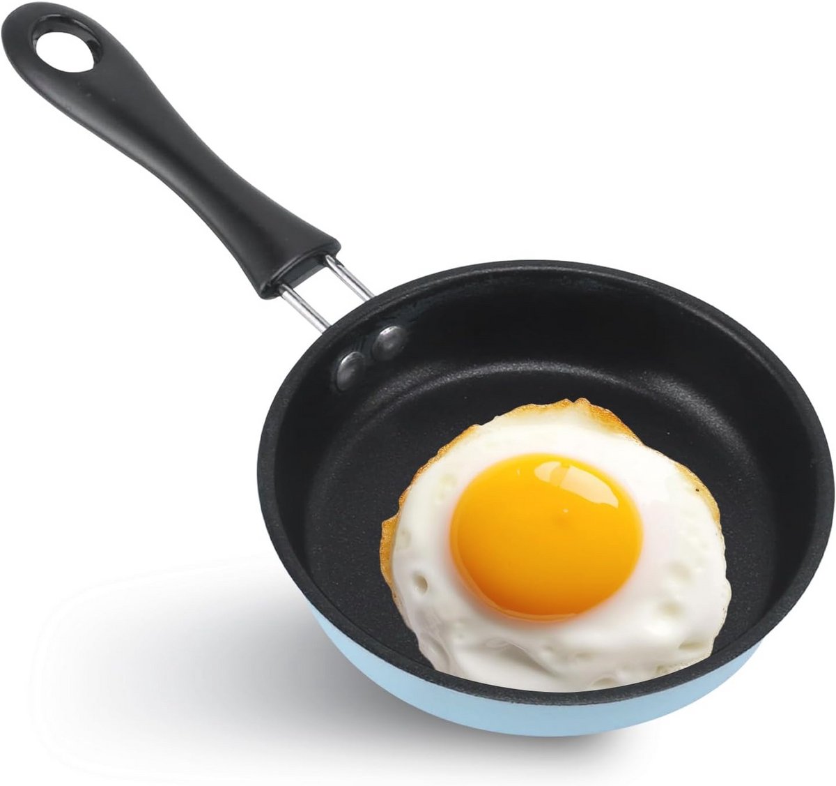 Mini 5 Inch Eieren Pan - Ronde, Niet Plakkerige Koekenpan voor Inductiekookplaat