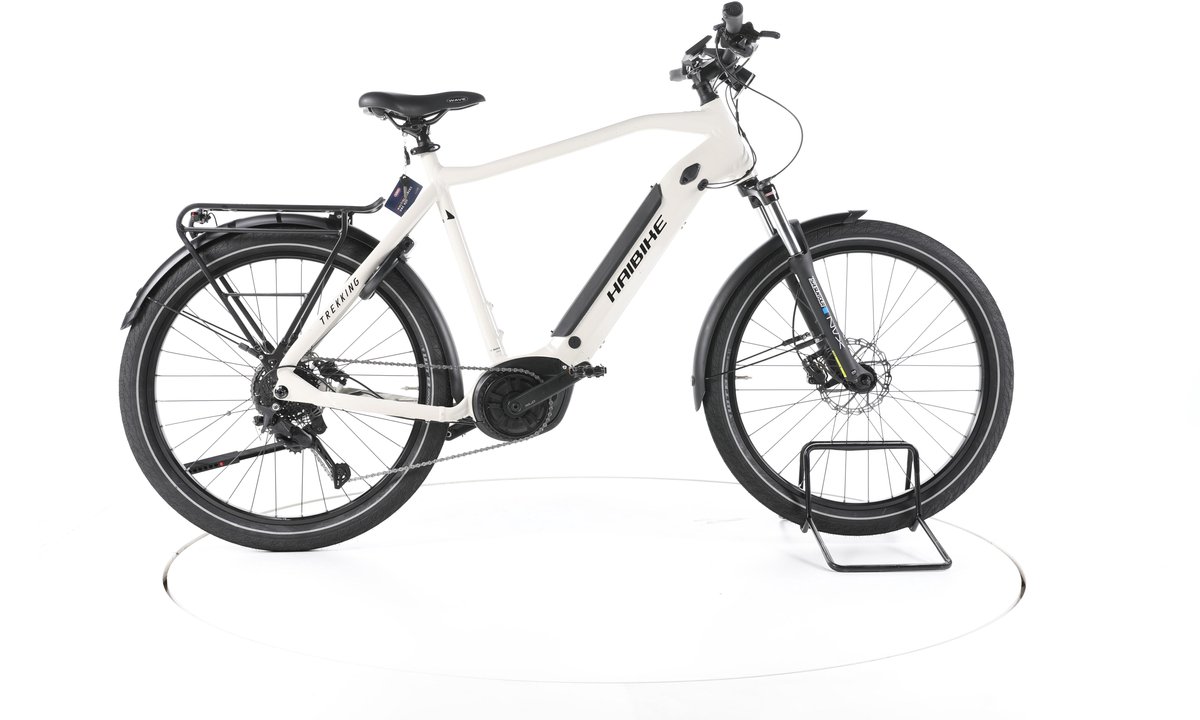 HAIBIKE Trekking 3 Elektrische trekkingfiets Bosch Accu 500Wh 27 5 2023 wit Pro