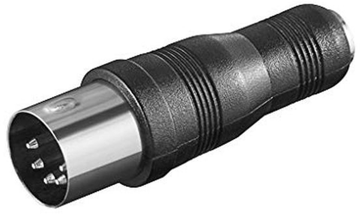 Adapter 3,5 mm naar DIN-stekker voor platenspeler en versterker