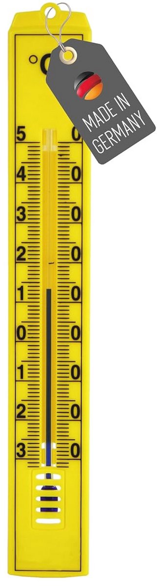 Buitenthermometer Analoge Temperatuurweergave -30°C tot +50°C - Weerbestendig Kunststof Thermometer voor Binnen en Buiten