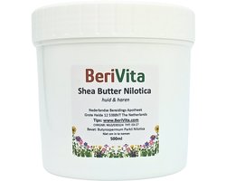 Nilotica Shea Butter 500ml Pot - Huid en Haar - Ongeraffineerde en Onbewerkte Sheabutter Nilotica