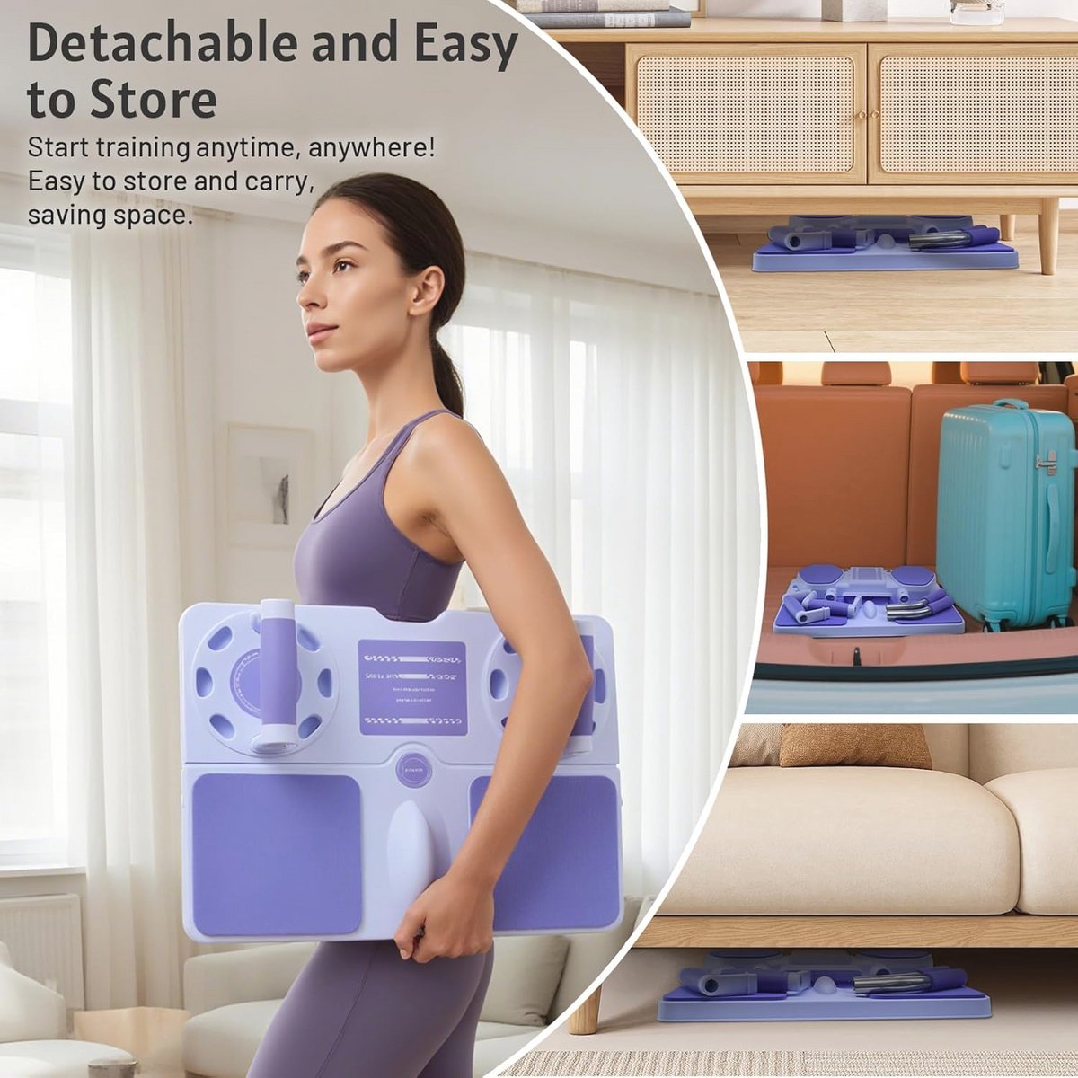 Multifunctionele Pilates Board 5-in-1 Thuisworkouts - afbeelding 3