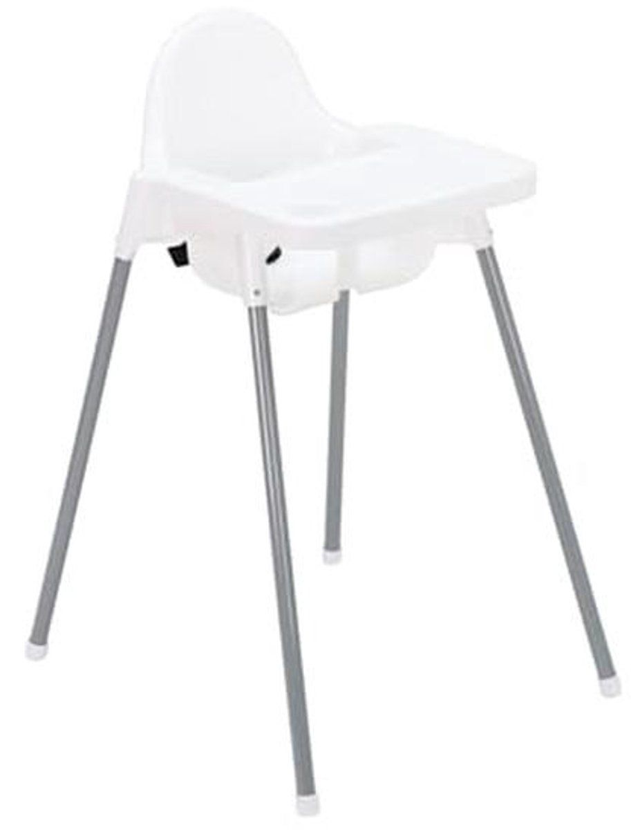 Hoge kinderstoel voor baby's - Afneembare en veilige kinderstoel met dienblad - Perfect voor familiemaaltijden