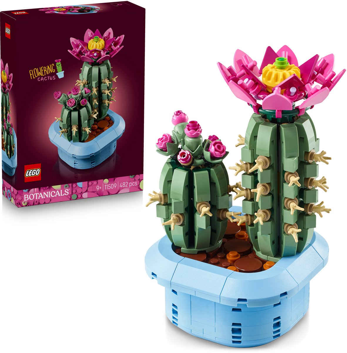 LEGO Botanicals Bloeiende Cactus - Planten Decoratie Set - 11509 — afbeelding 8