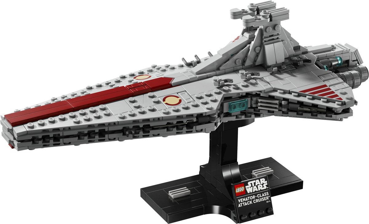 LEGO Star Wars Venator-Class Attack Cruiser - Bouwpakket voor Volwassenen en Decoratie - 75441 – foto 7
