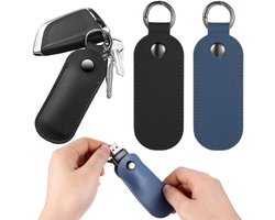 Allecta - Opbergtas voor USB-stick 2 stuks, organizer elektronische accessoires, USB-flash drive houder, zwart blauw.