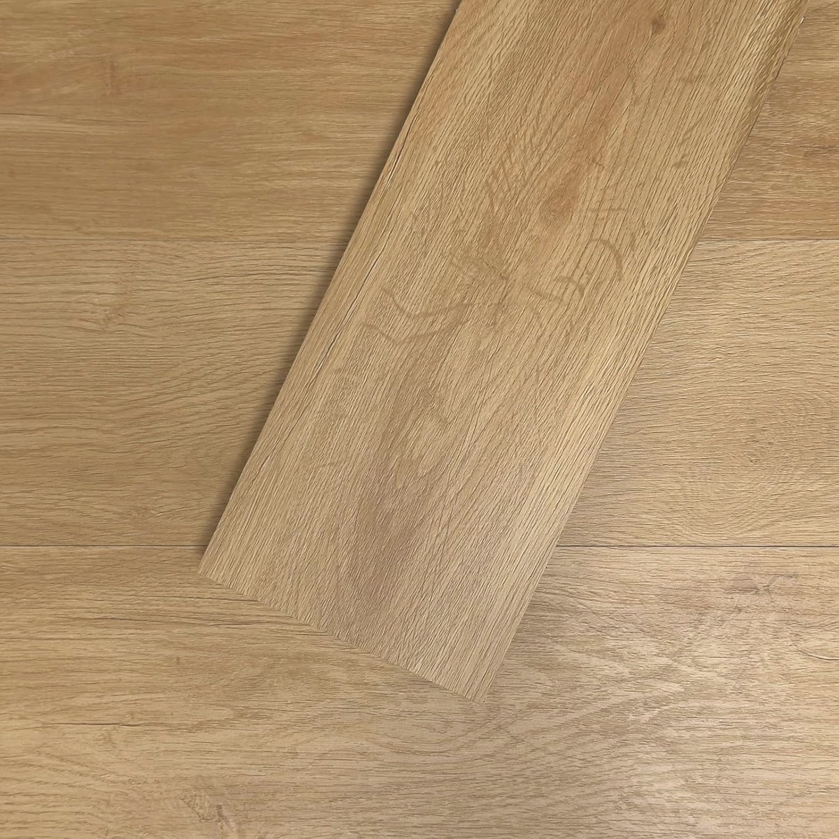 Zelfklevende PVC Vloerbedekking in Houtlook - Waterdicht, Grijze Eiken Kleur, 15.2 cm x 91