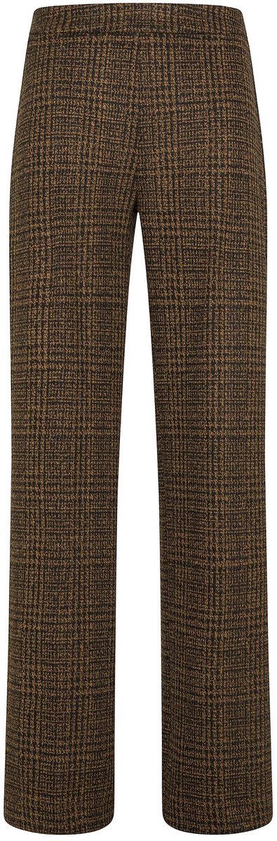 Deha Palazzo Broek Met Ruitjesjacquard - Fashion Wear - Vrouwen