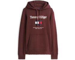 Tommy Hilfiger Tommy Embro Flag Hoo Sweater - Fashion Wear - Volwassen