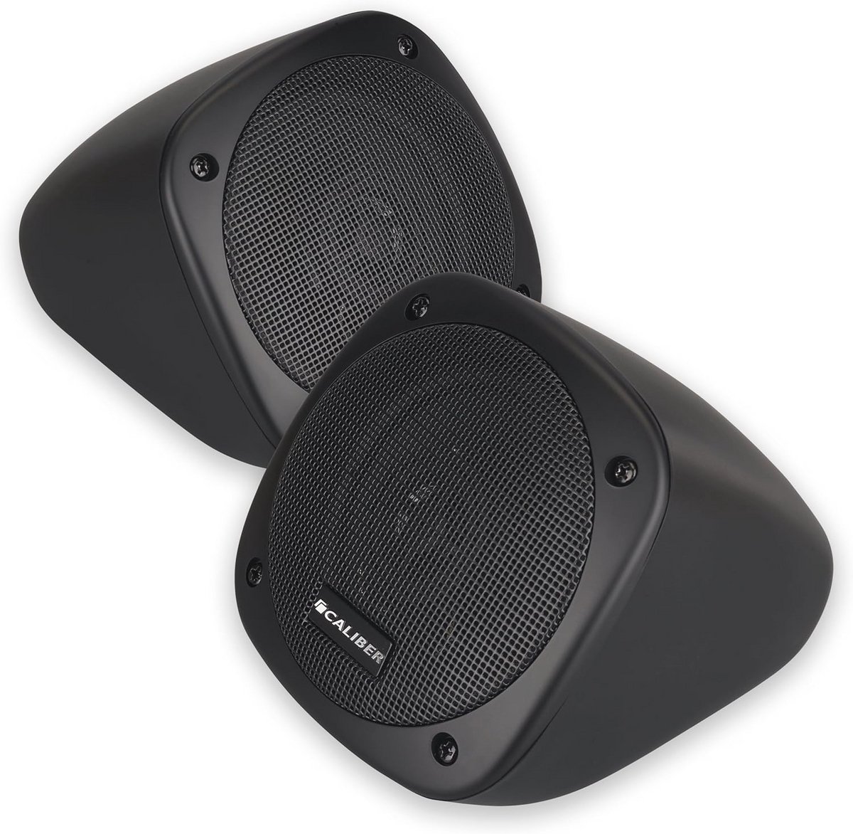 Auto Luidspreker Set van 2 - 80W Max, 40W RMS - Geschikt voor Opbouw - Zwart
