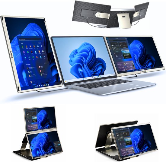 Triple Portable Monitor Ultimate 16"
