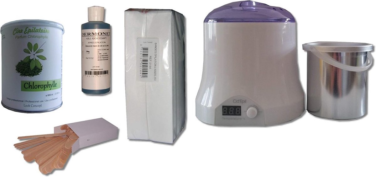 Professionele Ontharingsset met Warmer voor Wax, Strips en Olie