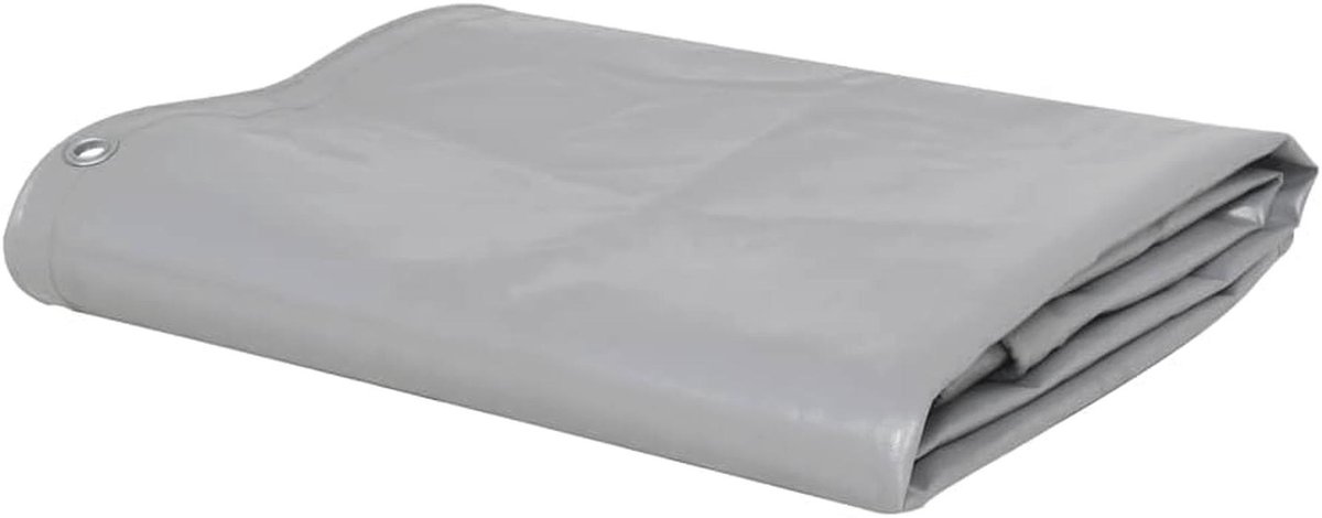 Grijze Zeilzeil Tarpaulin - Waterdichte Bescherming voor Tuinmeubels, Voertuigen en Meer