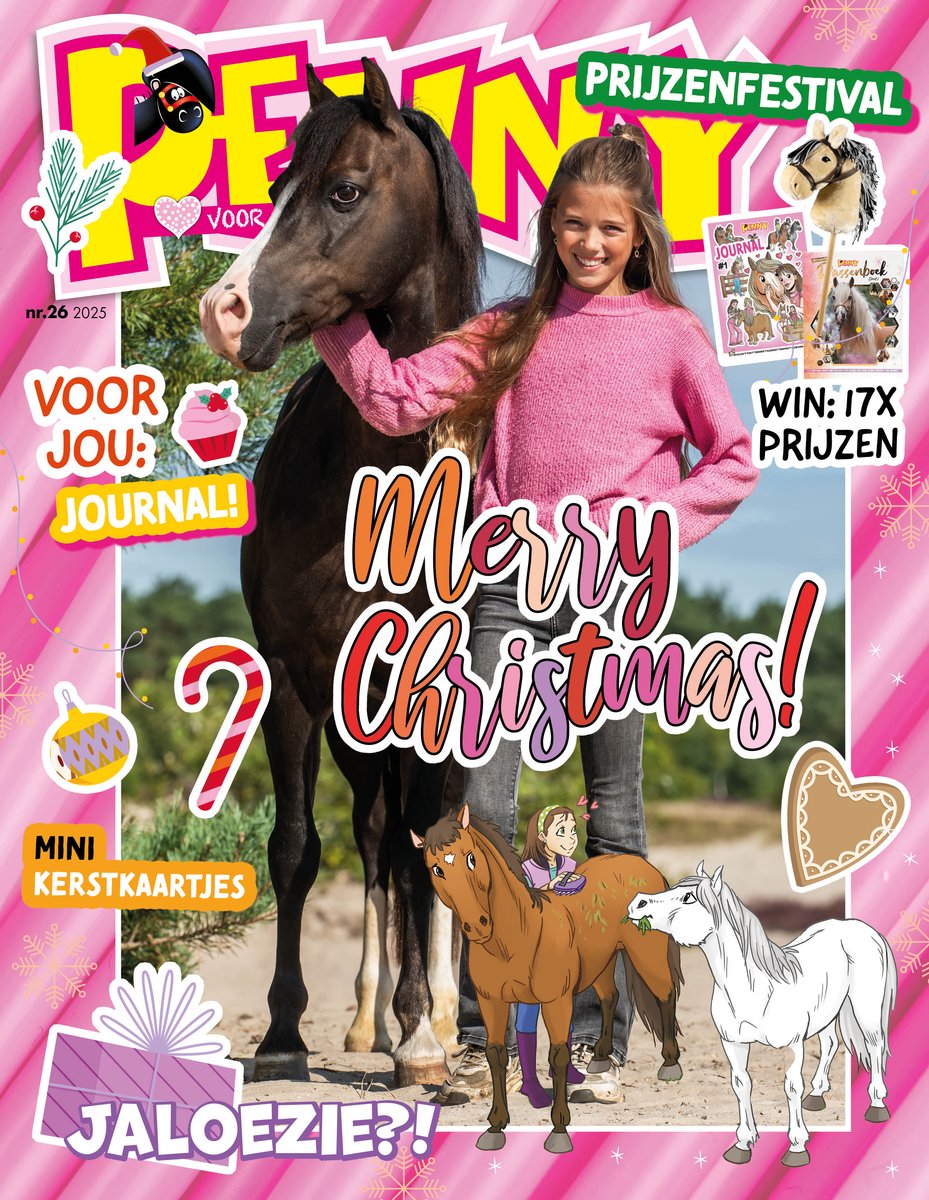 Penny Magazine Nr. 26-2025 - Tijdschriften - Tijdschrift - Magazine - Tijdschrift Paarden - Tijdschrift Kinderen - Paard - Paarden Spullen - Paardenliefhebber - Paarden - Pony - Veulen