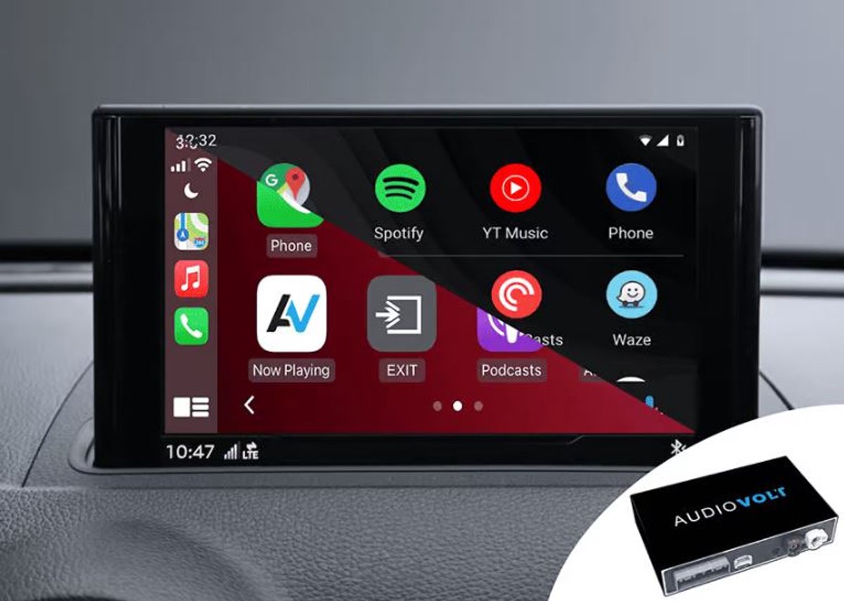 carplay en android adapter interface geschikt voor de Audi a4 s4 rs4 b8 b9 2015-2025