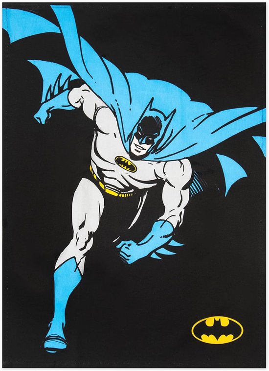 Batman vaatdoek - 100% katoen - 70 x 50 cm - met handige ophanglus