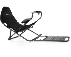 REBBLERS® SIMR 100 Foldable Sim Racing Cockpit - Opvouwbare Racestoel - Compact - Zwart