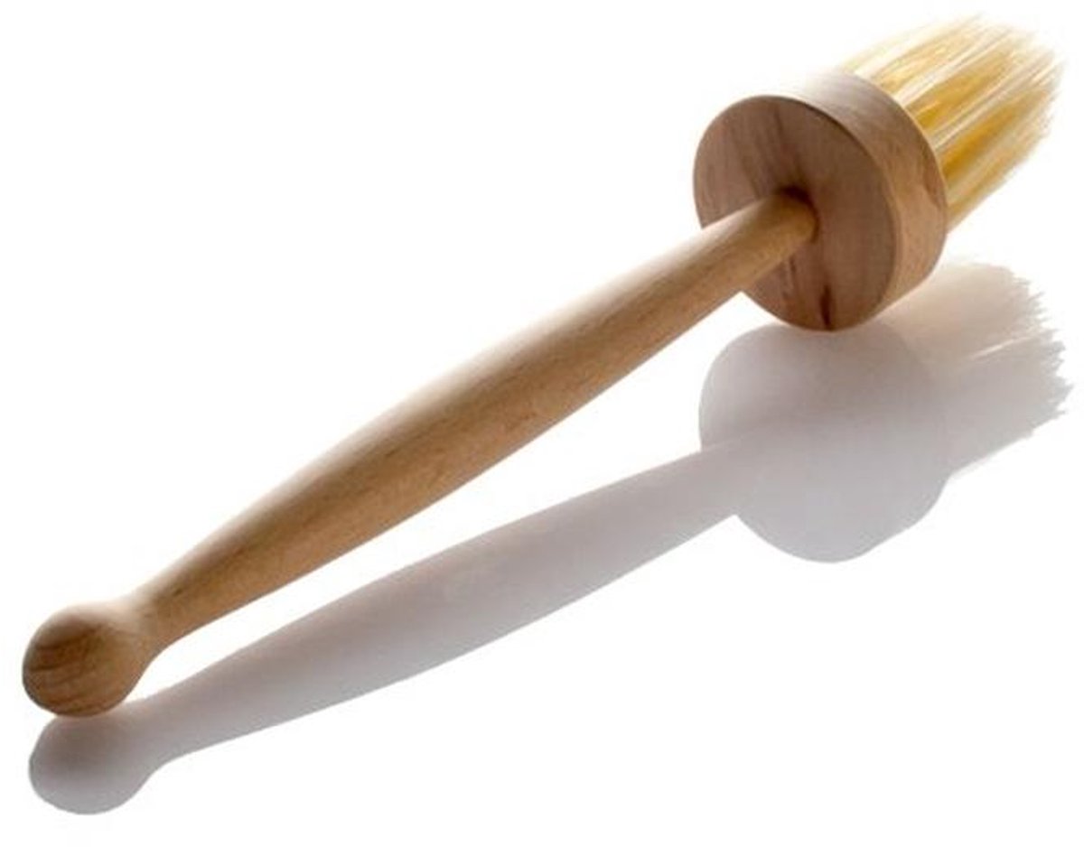 Boterborstel 22 cm van Beukenhout - Keukenaccessoires