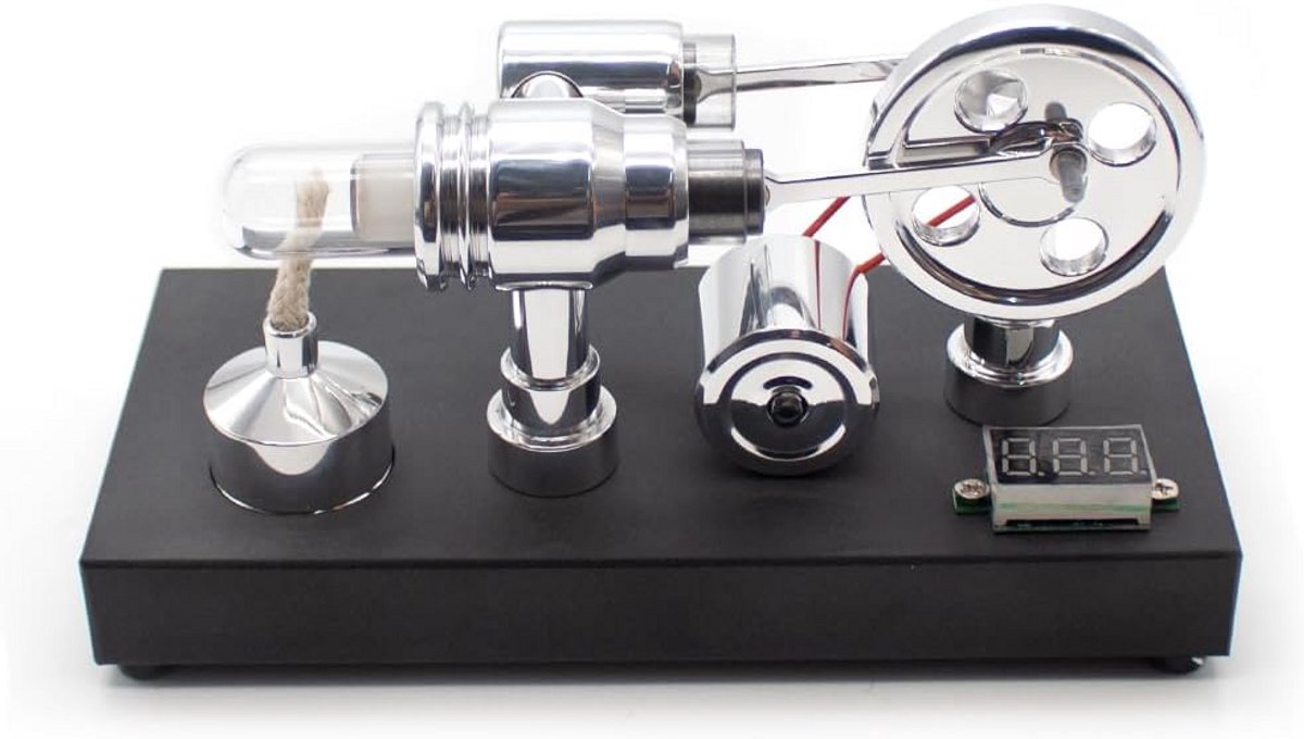 Stirlingmotor Model voor Stroomopwekking DIY Fysica Experimentele Kit