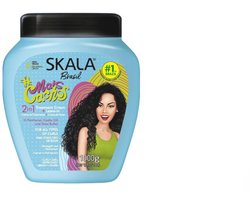 SKALA MAIS Cachos 2 in 1 hair treatment conditioner Haarcrème Unisex 1000 ml | hair leave in | For all type of curls | Curly Girl Approved.