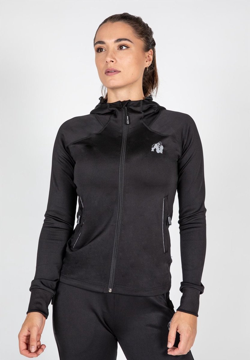 Gorilla Wear - Halsey Trainingsjas - Track jacket - Zwart/Black - L