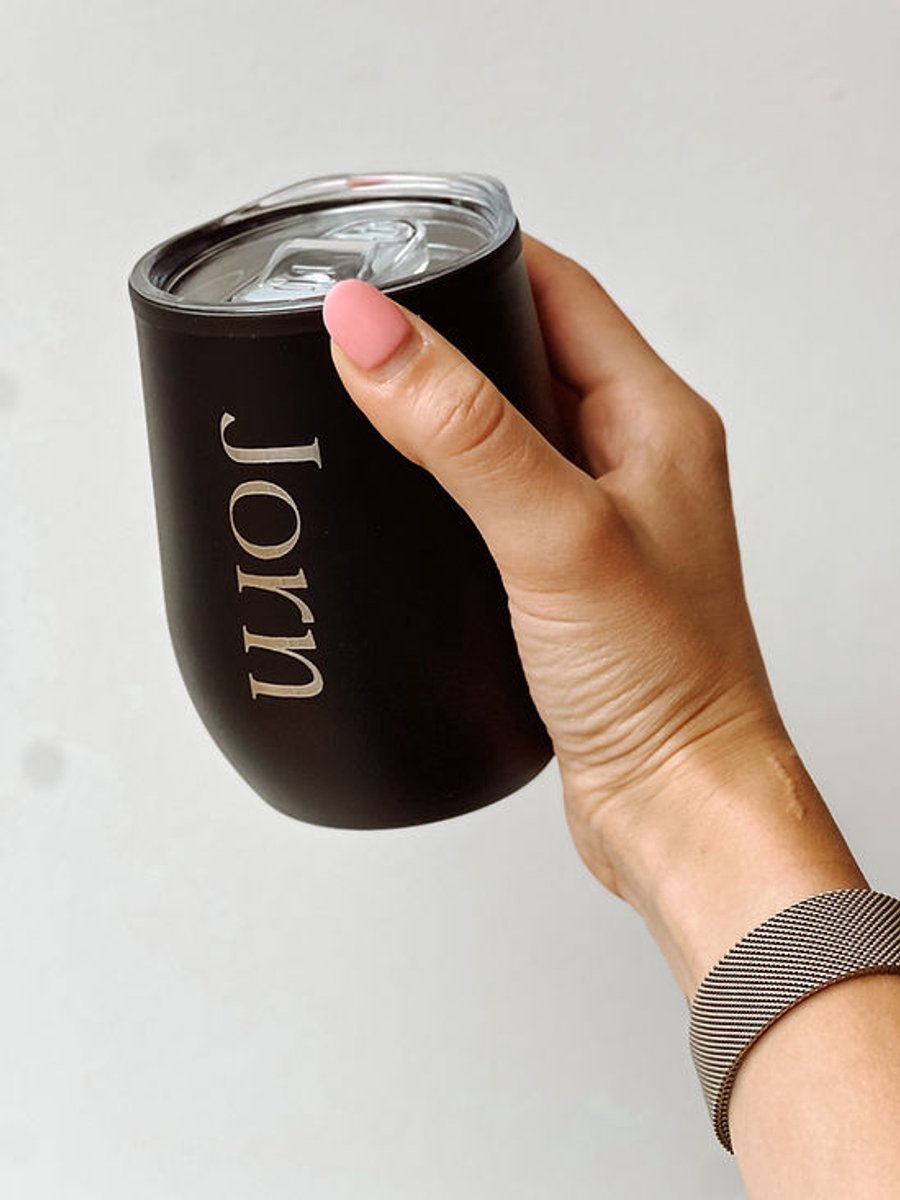 Gepersonaliseerde Thermosbeker - Koffiemok - Thermos - BPA-vrij