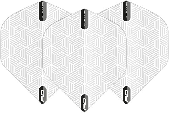 Red Dragon Hardcore XT White - Dart Flights