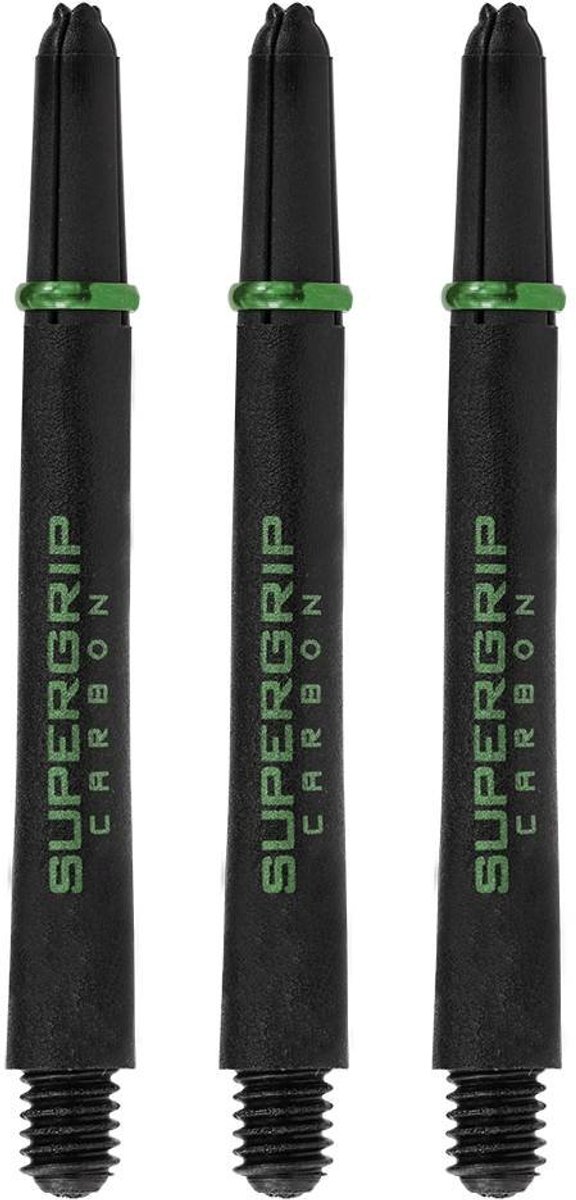 Harrows Supergrip Carbon Green - Dart Shafts