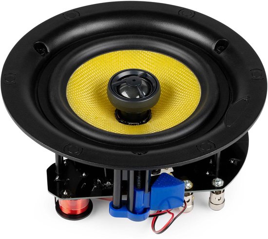 Power Dynamics KVCS6 HQ plafond speaker - IP44 buitenspeaker - Inbouw speaker 6.5 inch - Wit van Power Dynamics — afbeelding 4